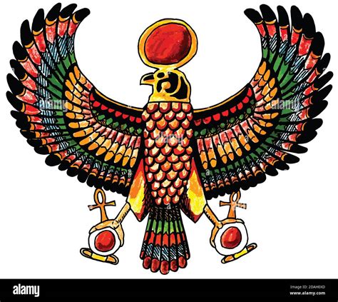 ancient egyptian eagle.